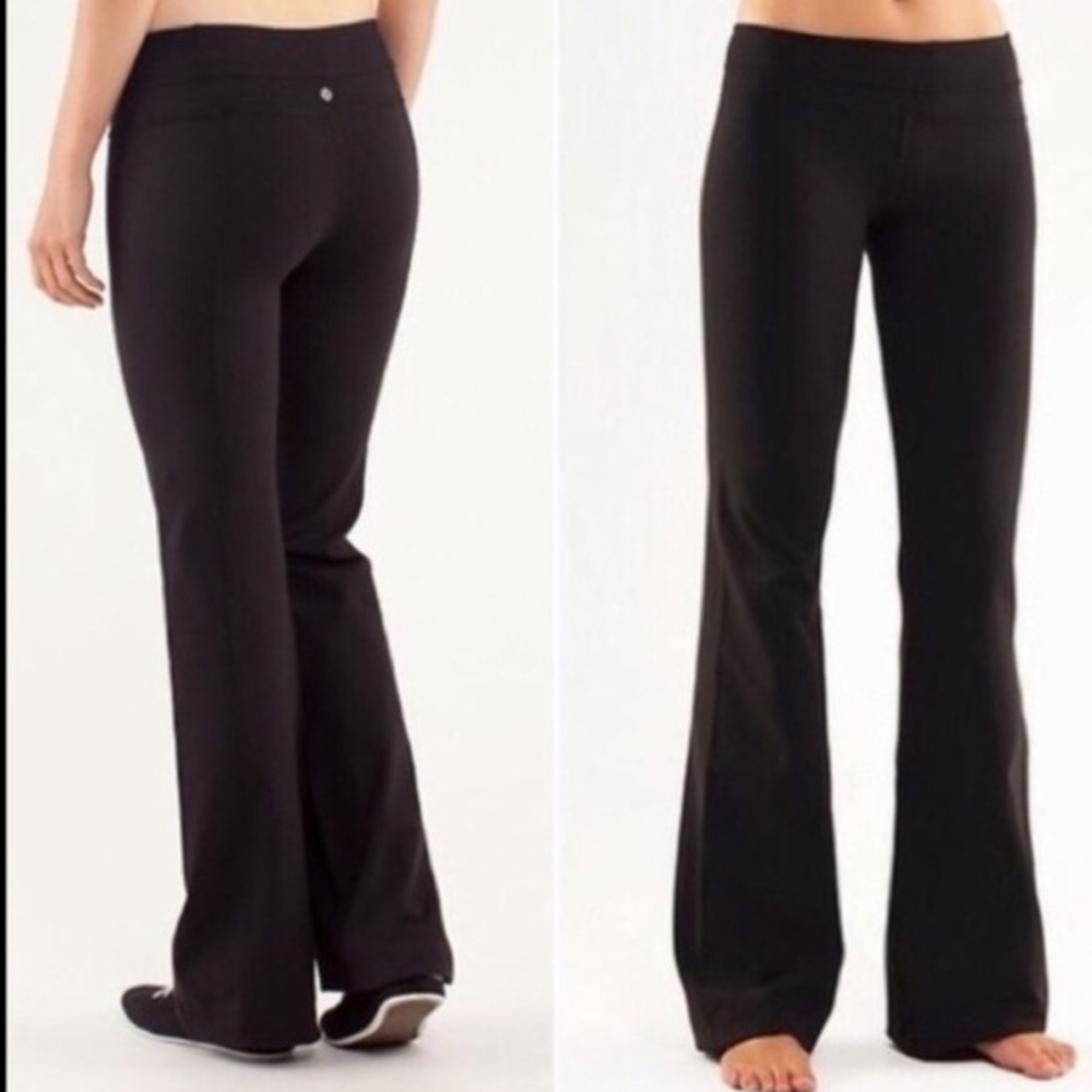 Lulu Flare Yoga Pants
